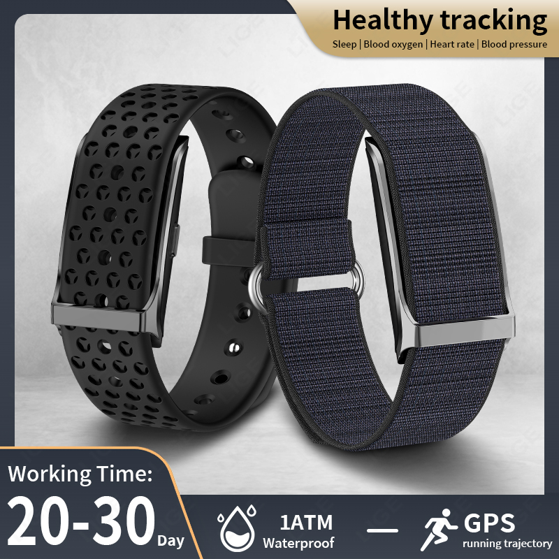 Fall Detection Watch - LIGE akıllı saat kalp hızı kan