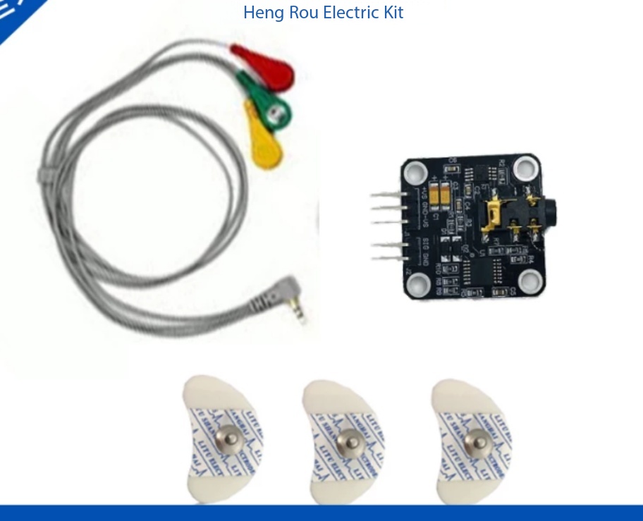 Muscle Sensor Emg - Arduino için EMG Kas Sensörü Kiti