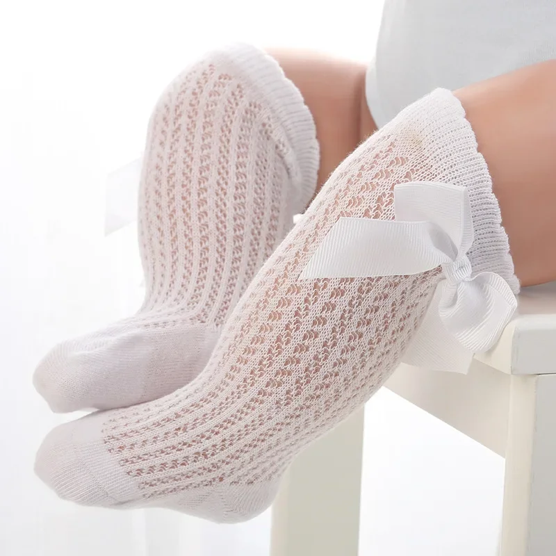 Baby Sock Oximeter - Yaz Örgü Bebek Kız Çorap Sevimli