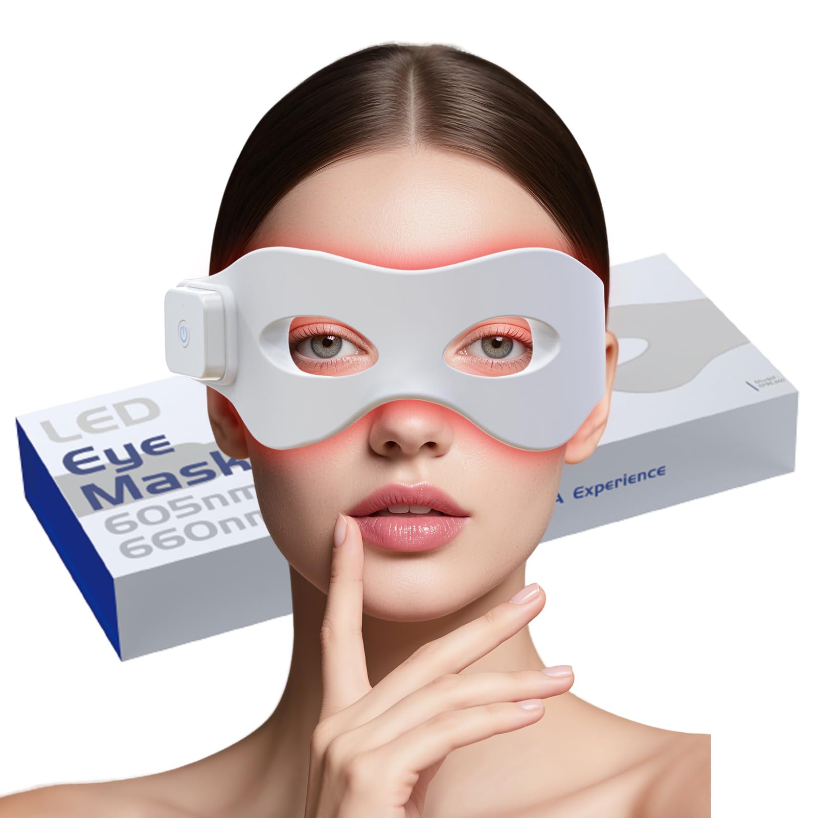 Light Therapy Glasses - 3D Kırmızı Işık EMS Göz Masaj