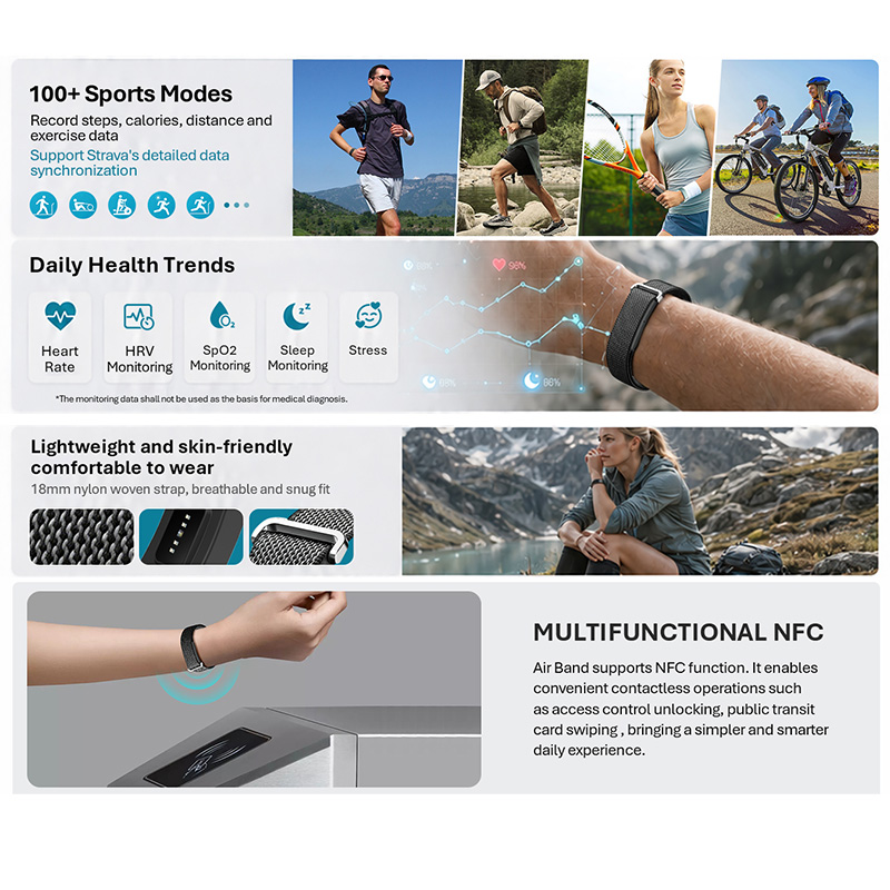 VALDUS Air Band Akıllı Bilekli - Fall Detection Watch incelemesi ve fiyatı
