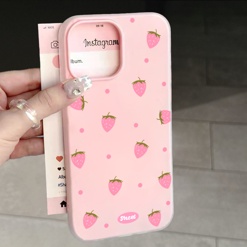 Tatlı Pembe Çilek Desenli Tele - Xiaomi Redmi Note 14 incelemesi ve fiyatı