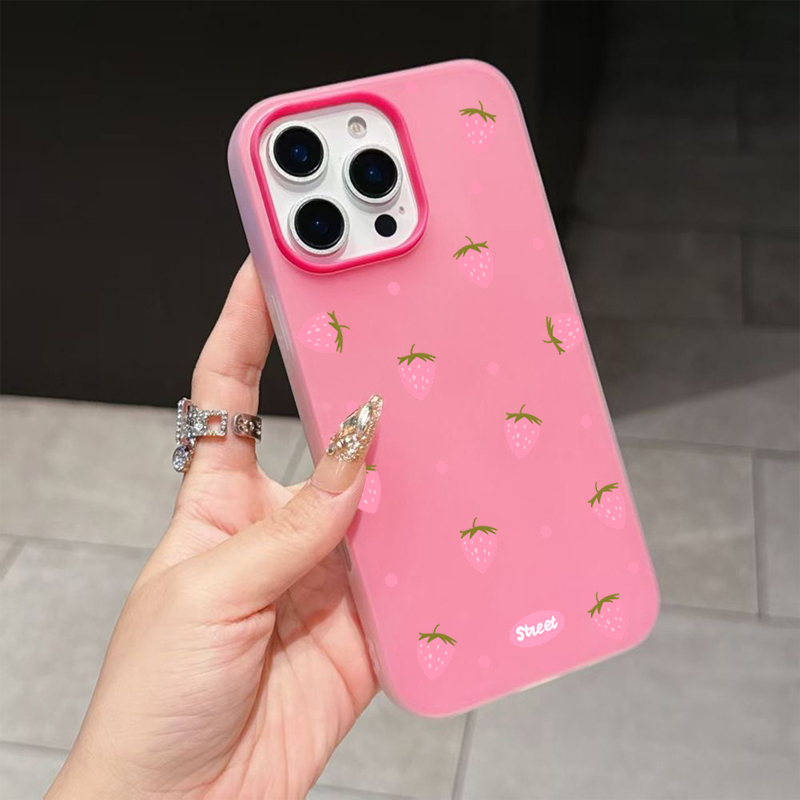 Tatlı Pembe Çilek Desenli Tele - Xiaomi Redmi Note 14 incelemesi ve fiyatı