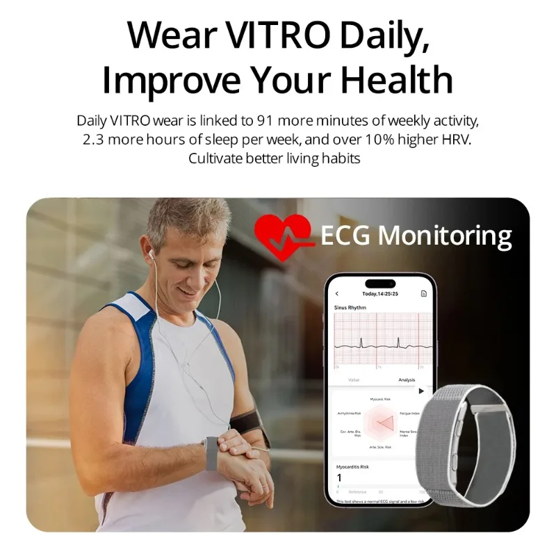 VITRO NO Ekranlı Hafif Akıllı  - Fall Detection Watch incelemesi ve fiyatı