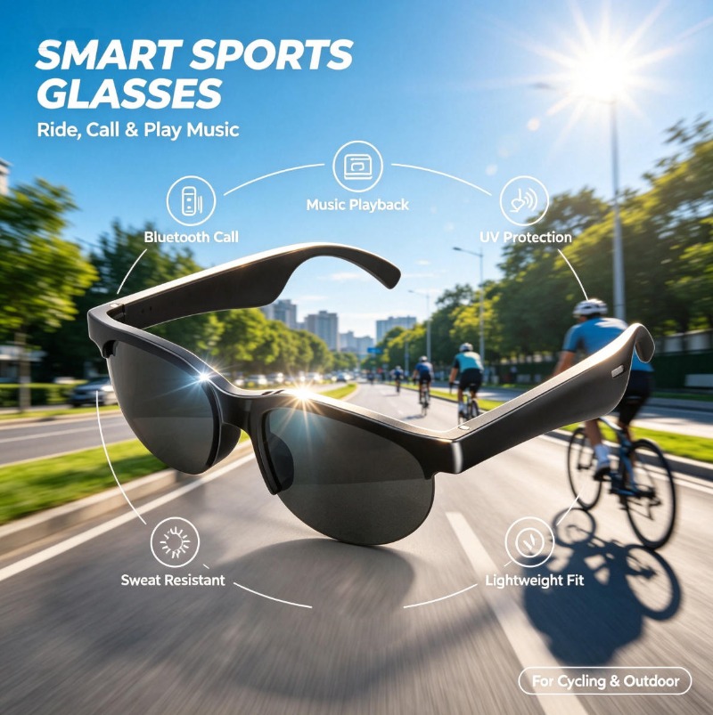 Akıllı Sesli Güneş Gözlüğü Blu - Smart Glasses Lens incelemesi ve fiyatı